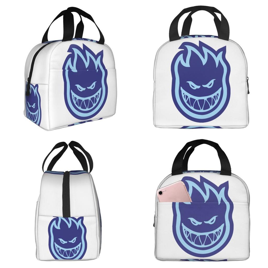 Spitfire Skate Insulated Lunch Bag for Women Office Cooler Thermal Food Box Tote Portable Lunch Boxes Container