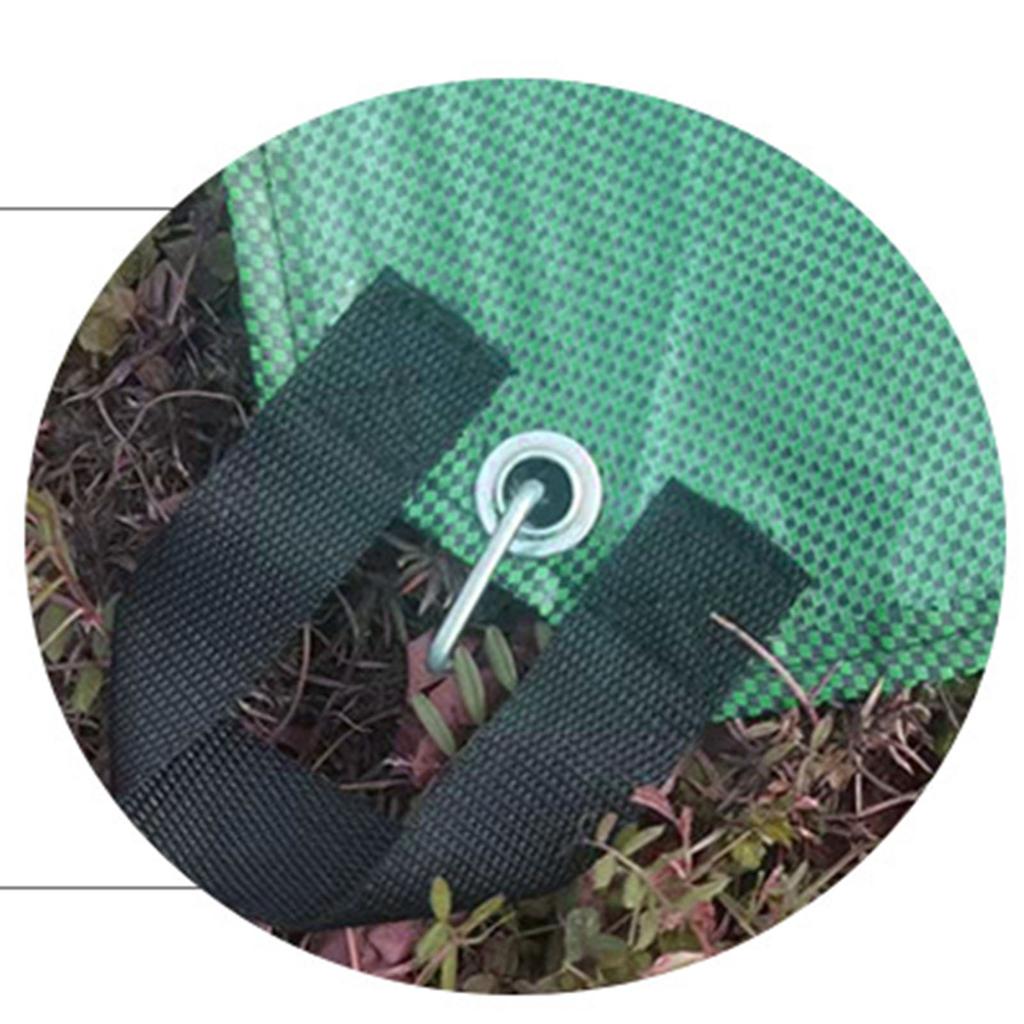 Garden Leaf Tarp Waterproofing Thick Large Size Multifunctional Foldable Yard Leaves Hauling Tarp