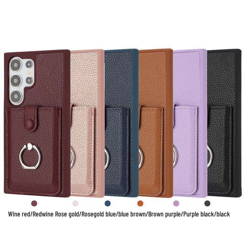 Protective Leather Phone Case for Samsung S24 Ultra, S23 FE, A16, A55