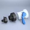 24TE IBC Tote Water for Tank Garden Hose Adapter Fitting 3 Inch to 2 Inch 100mm to 60mm Pipe Tap Connector Tonnage Joint Part
