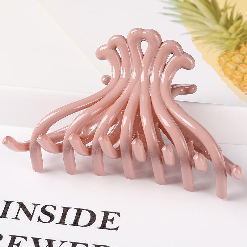 

Геометрический зажим-краб: Японская и корейская модная заколка для волос для женщин