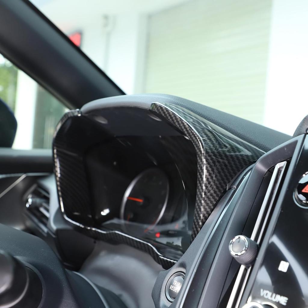 Dashboard Trim Frame Fit for 2022 2023 2024 Subaru WRX Dash Cover Instrument Panel Dial Trim Cover Frame Dash Panel Frame Interior Trim