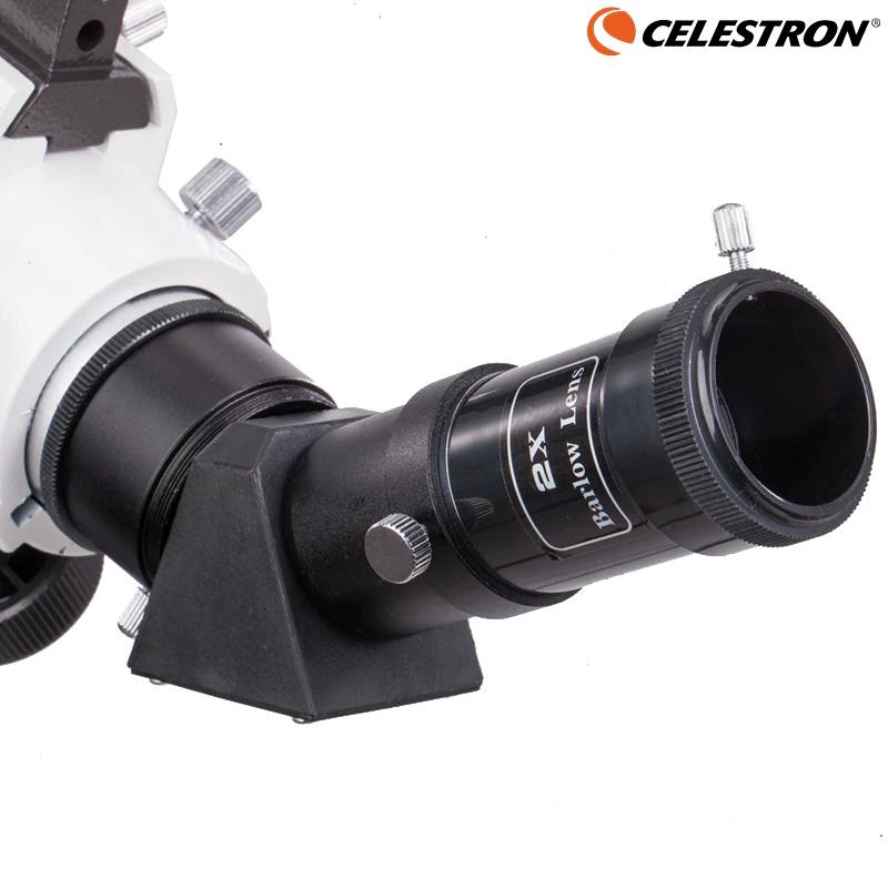Celestron Astronomical Telescope Accessories Professional Stargazing 2X Barlow Lens High Magnification Extension Lens Hd