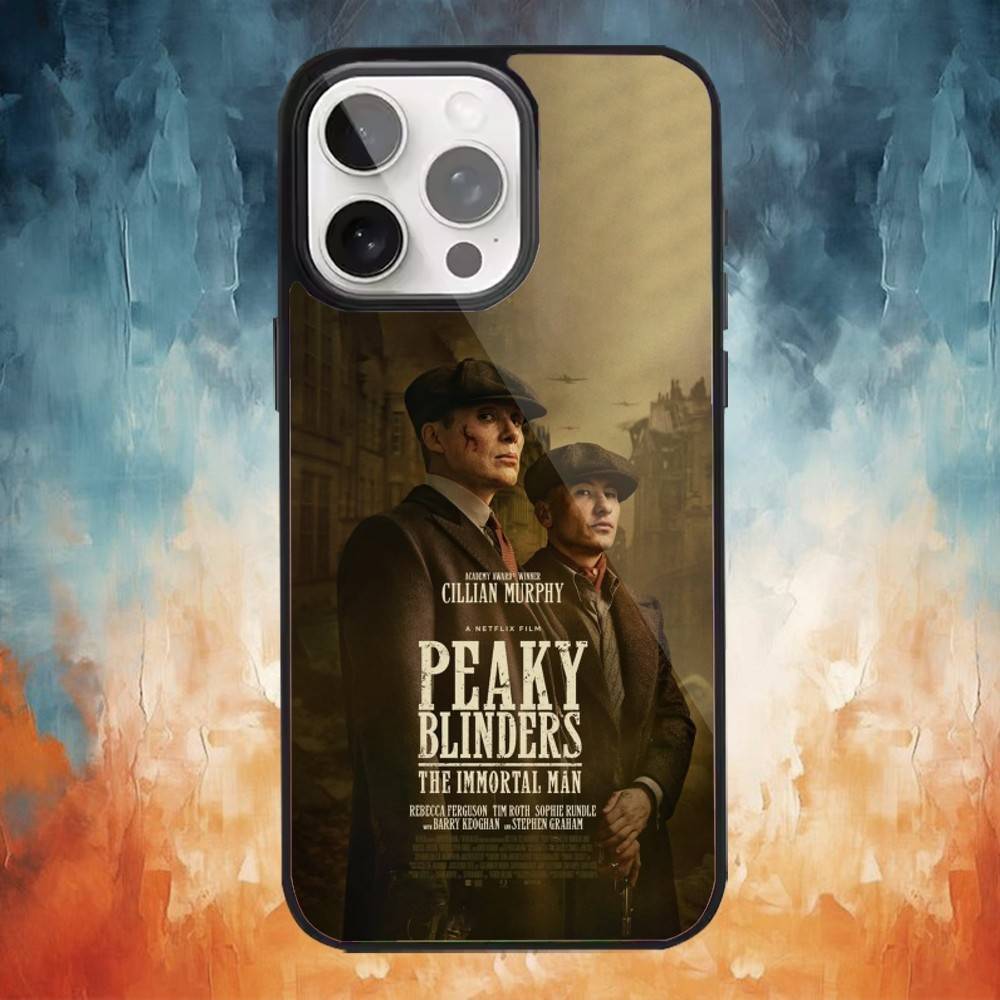 Moive P-Peaky Blinders The Immortal Man Phone Case For iPhone 17 16 15 14 13 12 Pro Max Plus for Magsafe Wireless Magnetic Cover