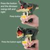 Plastic Pressing Dinosaur Toy Head Movement Simulation Explorative Dinosaur  Men