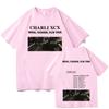 Charli XCX Music Fashion Film Tour TShirt Graphic Merch Short Sleeve Cotton Summer Oneck Tshirts Unisex Streetwear Female Tees