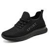 Shoes men's 2025 spring new foreign trade men's shoes polyurethane fly-woven single shoes casual breathable sports shoes men's