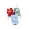 Charming Bear Miniature Plush Toy Cute Owl Pendant For Bags And Accessories Keychain