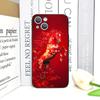 Fashion Chinese-Style Red Horse Print Phone Case for iPhone 17 16 12 11 14 13 15 Pro Max 13 Mini X XS MAX XR 7 8 Plus Soft Cover