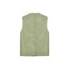Stone Island SS23 Solid Color Large Pocket Zipper Vest Unisex Vests Green 7815G0619-V0055