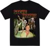 Men's Steve Irwin Homage T Shirt Men's T Shirt Vintage Animal Tees Black