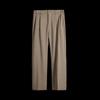 HAUT TON Men's Straight-Leg Linen-Blend Business Casual Pants