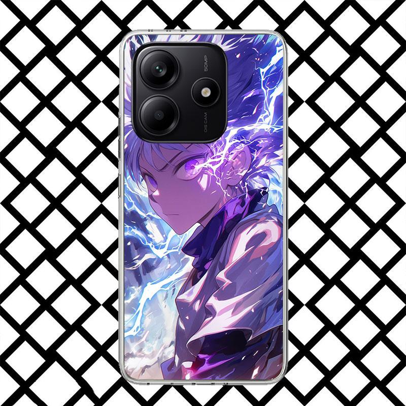 

Huner X-Hunters Killua Phone Case for Xiaomi Redmi Note 15 14 14S 13 12 12S 11 Pro Plus 11E 11T 11S 10S 5G Soft Cover Fundas Red Redmi Note 12 Pro 4G