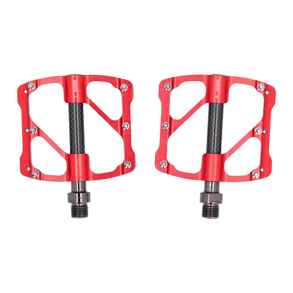 GUB 1 Pair Mountain Bike Pedals Road Bicycle 3 Bearings Pedals with AntiSlip Nails