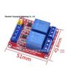 Multi-Channel Relay Module: 5V/12V/24V Optocoupler Isolation, High/Low Level Trigger, Microcontroller Compatible