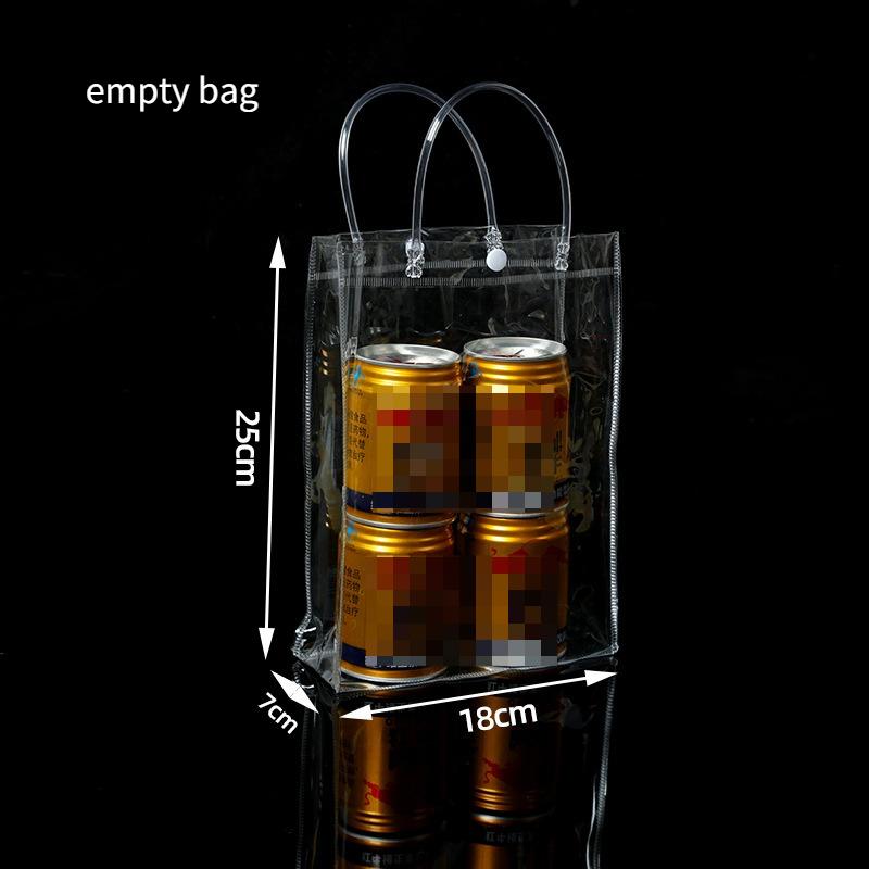 50 Stück PVC Handtasche Plastik Süßigkeitentasche Praktisch Große Kapazität Transparent Geschenk Gelee Taschen Geschenktasche Schule Arbeit Tägliche Handtasche mit Druckknopf