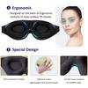 3D Sleep Mask for Side Sleeper, Light Blocking Eye Mask with Soft Padded High Elastic Band, Travel Nap Blindfold for Men Women