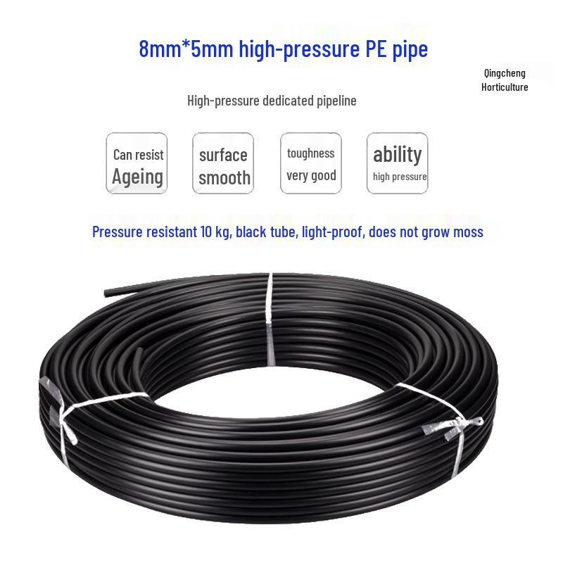 8mm Rura do Automatycznego Nawadniania Wysokociśnieniowa do Rozpylania, Chłodzenia, Usuwania Pyłu, Atomizacji i Dezynfekcji