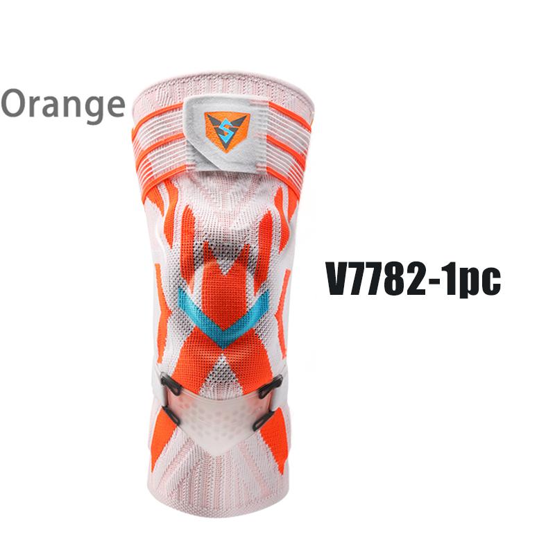 

Durable And Safe High-End Knee Brace With Elastic Strips Compression Knee Support For Men 1Pc Gym Rodilleras 7782 M