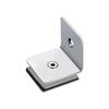 Stainless Steel 180° Glass Partition Clip for Stair Handrails