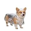 Dog Raincoat Cape Pet Raincoat Puppy Transparent Rain Cape Pet Clothes Dog Waterproof and Rainproof