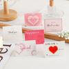 20 Stück/Set Kleine Größe 9,5x7cm Valentinstag Muttertag Dankeschön Leere Papierkarten Gruß Einladungskarten für Geburtstag