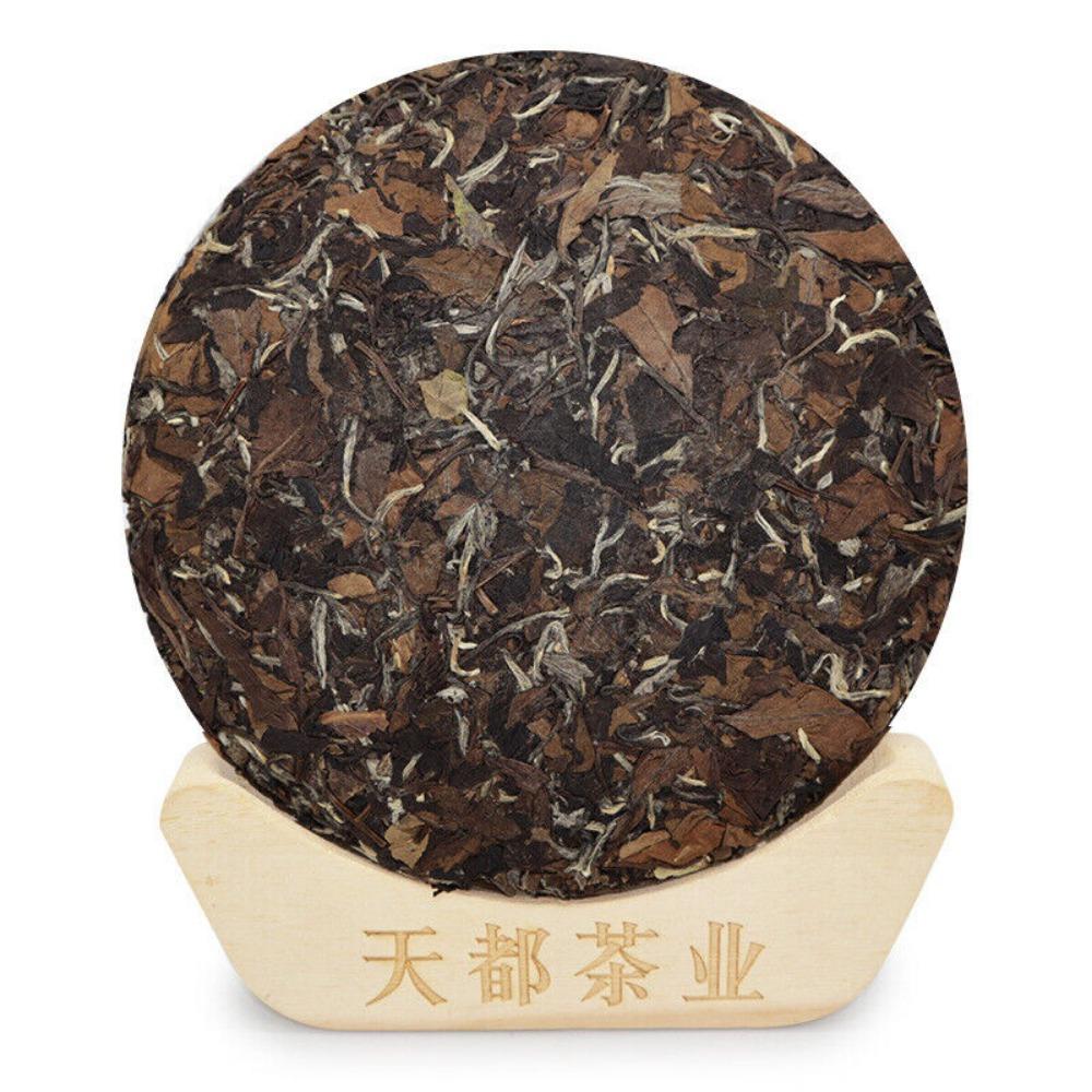 350G Fuding White Tea Cake Gongmei Alpine Sun Date Fragrance Cooked Drunk Tea