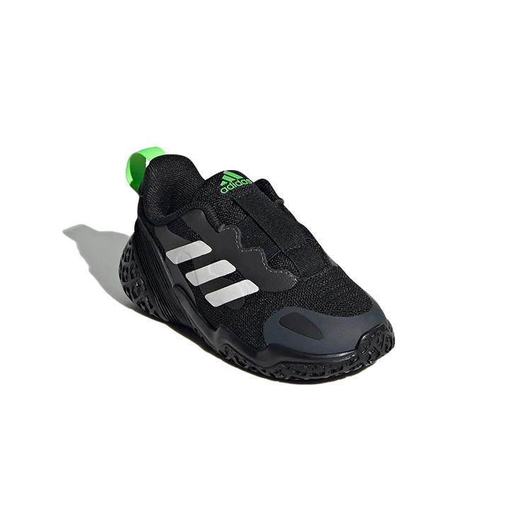 New Adidas 4Uture Low Top Running Shoes Black Infant And Toddler GZ1049