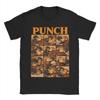 Cute Punch Monkey TShirt Summer  Leisure T Shirts Unisexs Cotton O Neck Plus Size Tees ShortSleeve Vintage Tops