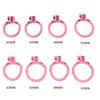 26 New Diamond Stud Male Chastity Cage 4 Free Rings Dual Soft Spikes CB Lock Penis Restraint for Men Adult Intimate Sex Toy 18+