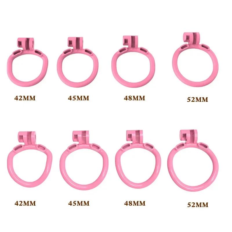 26 New Diamond Stud Male Chastity Cage 4 Free Rings Dual Soft Spikes CB Lock Penis Restraint for Men Adult Intimate Sex Toy 18+