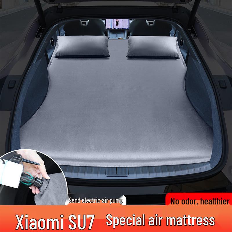 Xiaomi YU7SU7 Inflatable Car Mattress: Comfortable Rebound Sleep Pad for Camping and Travel