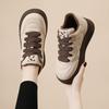 Platform shoes, women's new autumn and winter versatile flat casual sneakers, single shoes, versatile bread shoes