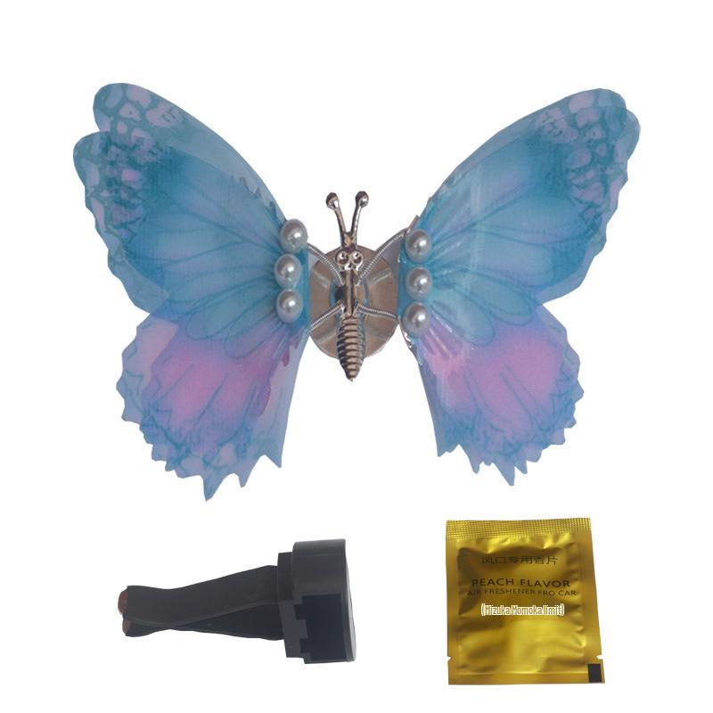 Butterfly Air Vent Ornament: Creative Chinese Style Car Interior Decoration