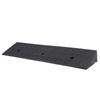 Tragbare Bordsteinrampe Schwerlast-Gummi-Schwellenrampe Auto-Neigungsstufenmatte für Türschwelle Gehweg Laderampe 100x25x10cm