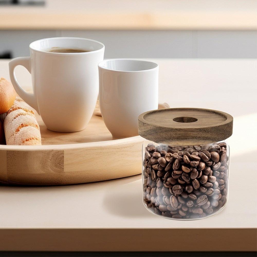 Kitchen Glass Container, Airtight, for Food and Bulk Products, 0.5L