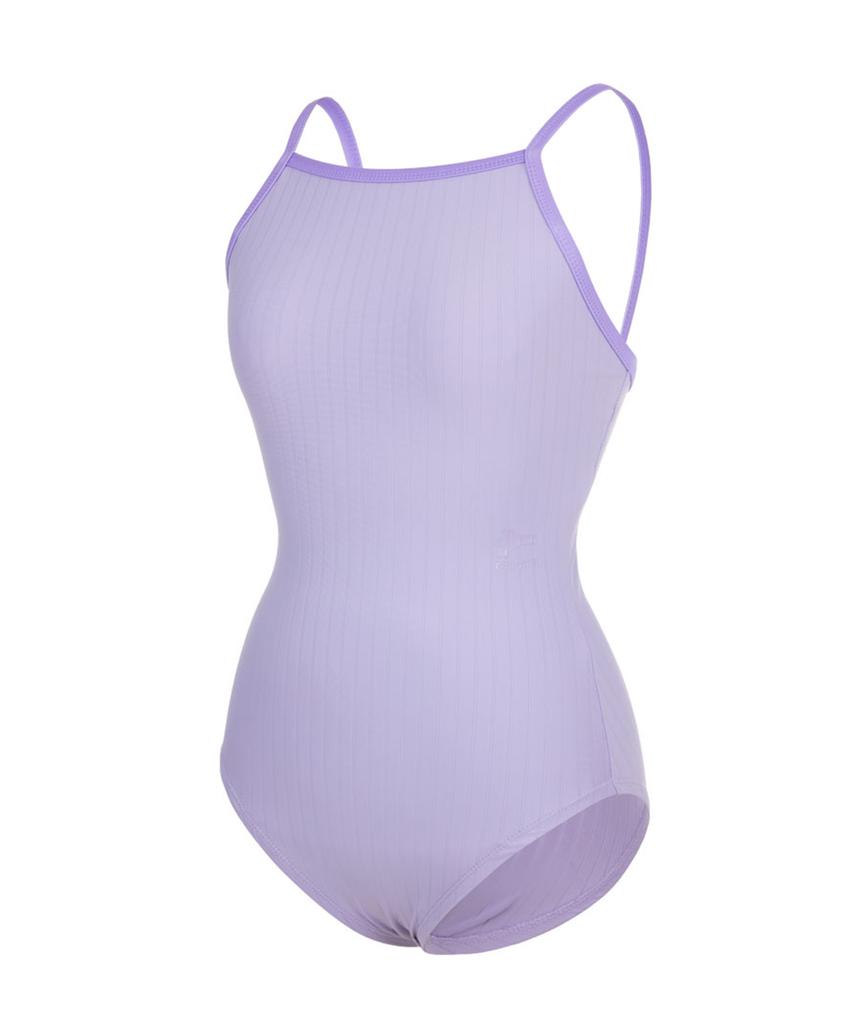 Lenomasuyeongbog Women'S Two-Way One-Piece Swimsuit Lilac Rn-Ls2G517-La