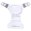 New Adult Washable Adjuatable Incontinent Care Cloth Diaper Brthable Nappy Pants(Gray)