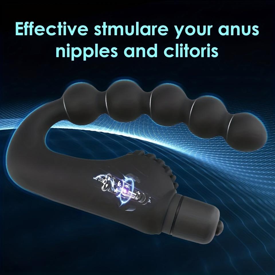 Sex Toy Vibrator Prostate Massage Male Sex Tool Anal Plug 10-speed Motor Bullet Stimulation Anal Silicone adult Sex Toy