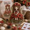 Dickes Brett Blumenfee Poke Art Set Handgemachtes Stickerei Bastelset DIY Poke Art Bastelliebhaber