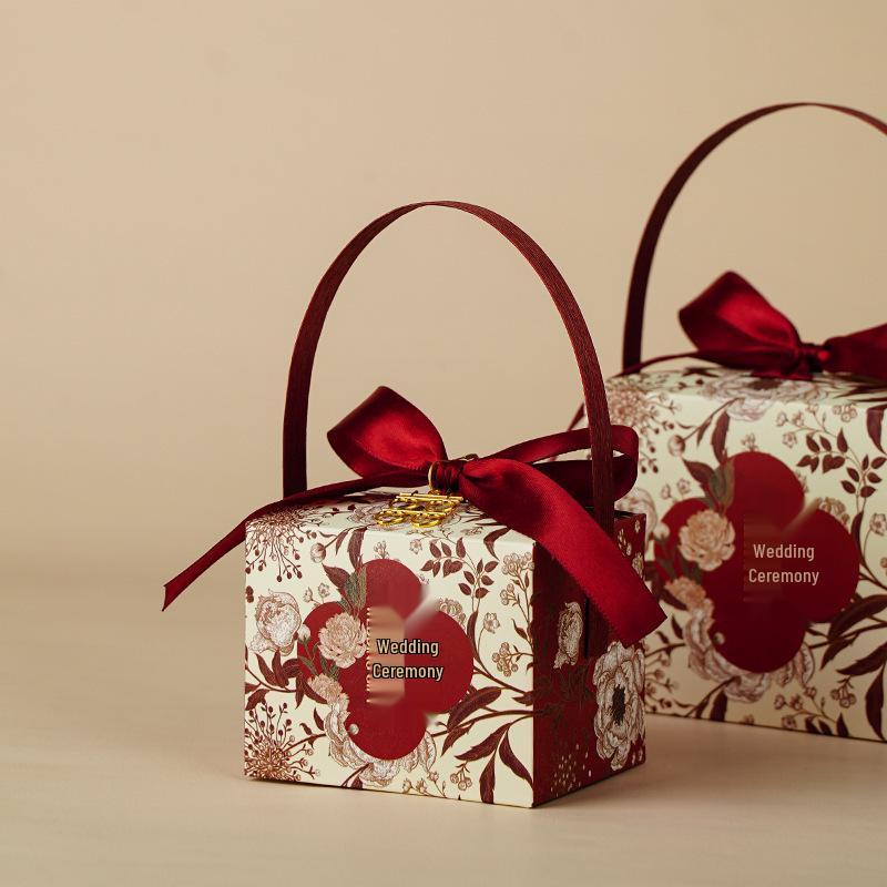 Elegant Wedding Candy Handbag Box