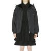 ONITSUKA TIGER Ws Blouson Comfortable Fashion Zip Design Hooded Long Sleeve Jacket Women Jacket Black 2182A872-001