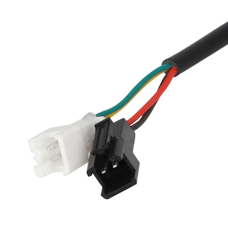 LED Light Strips Connecting Cable Quickly Install Scooters Side Light Connector Enhances Night Safety