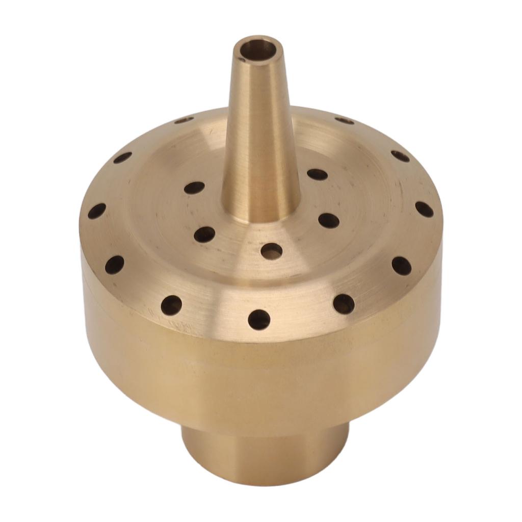 Water Fountain Nozzle Brass Fountain Nozzle Column Sprinkler Spray Head for Garden Pond Bring Beautiful Visual Effects