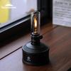 CAMPINGMOON BKT-1D Black Gas Coreless Candle Lamp Tent Steam Lamp Atmosphere Camping Flat Gas Straight Candle Light