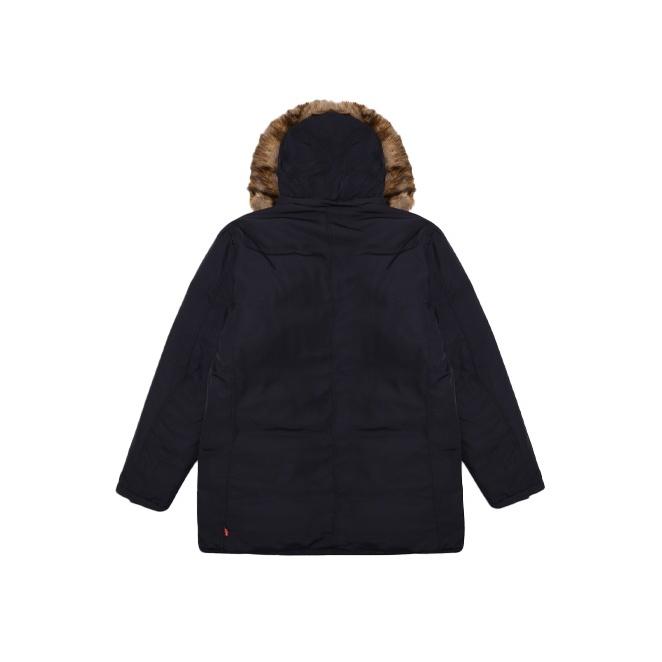 Levis Mid-Length Utility Multi-Pocket Down Jacket Men Jackets Black A0551-0000