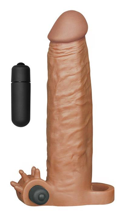 Etui pénien X-Tender n°4 19 x 4.5cm Marron - LoveToy - Gaines Pénis