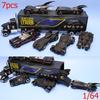 Prémiová kvalita 7 ks/šarže The Dark Knight Batman Autíčka Modelová Slitina Diecast PVC
