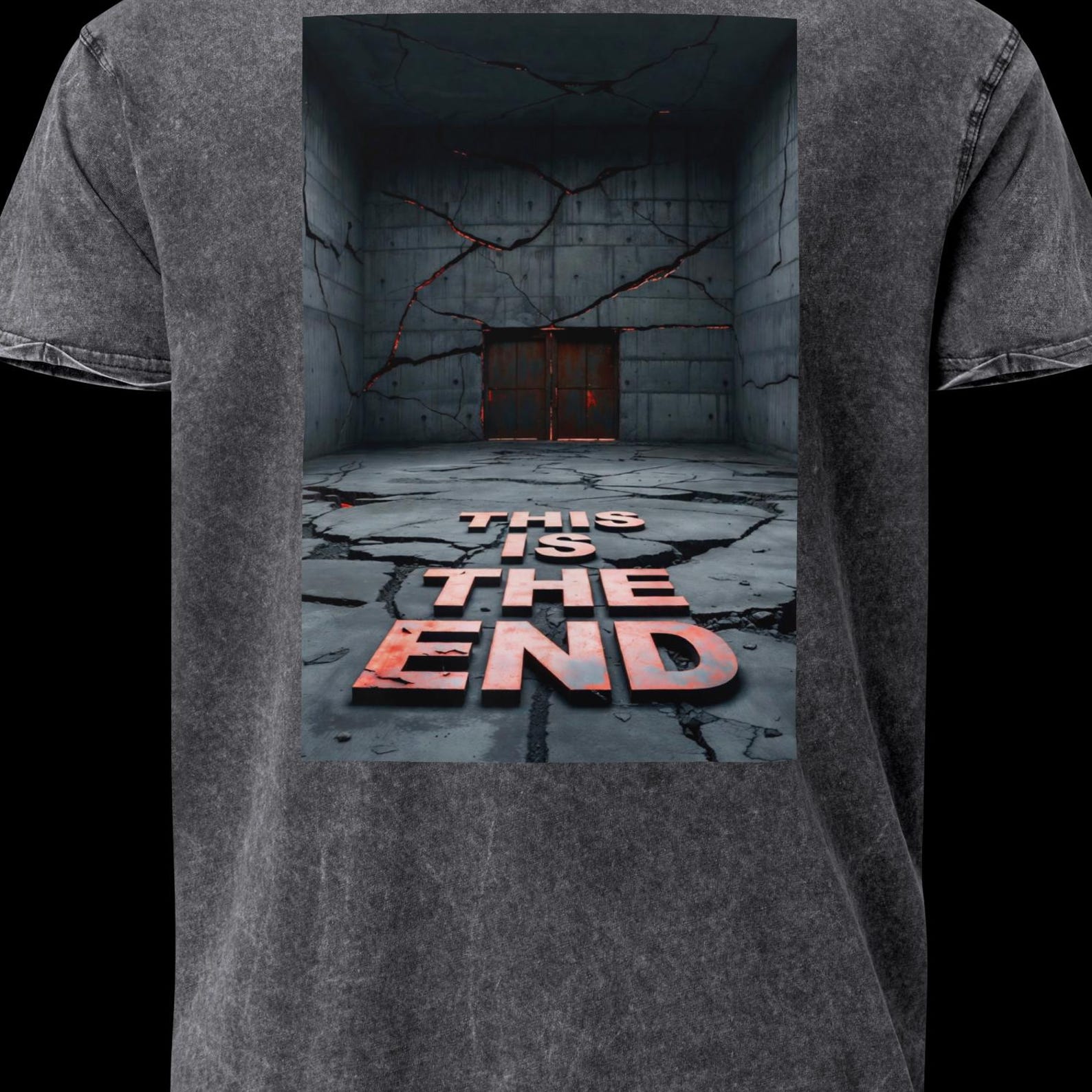 Denim T-Shirt - This Is THE END 4XL