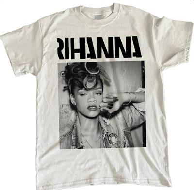 Rihanna Badgal Vintage 90039;s Hip Hop Rap Tour Unisex T-Shirt S-5XL Unisex T-Shirt